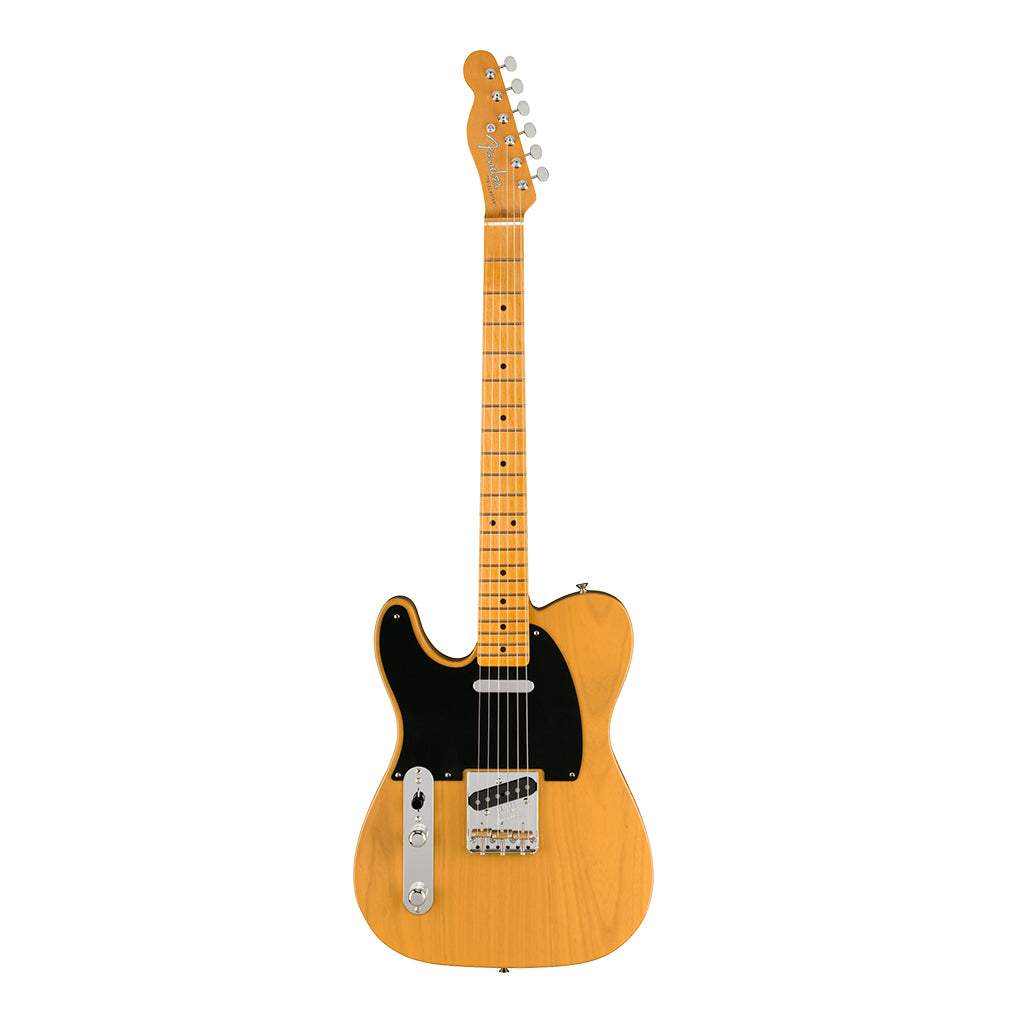 Fender American Vintage II 1951 Telecaster® Left-Hand, Maple Fingerboard, Butterscotch Blonde-Sky Music