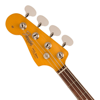 Fender American Vintage II 1966 Jazz Bass® Left-Hand, Rosewood Fingerboard, 3-Color Sunburst-Sky Music