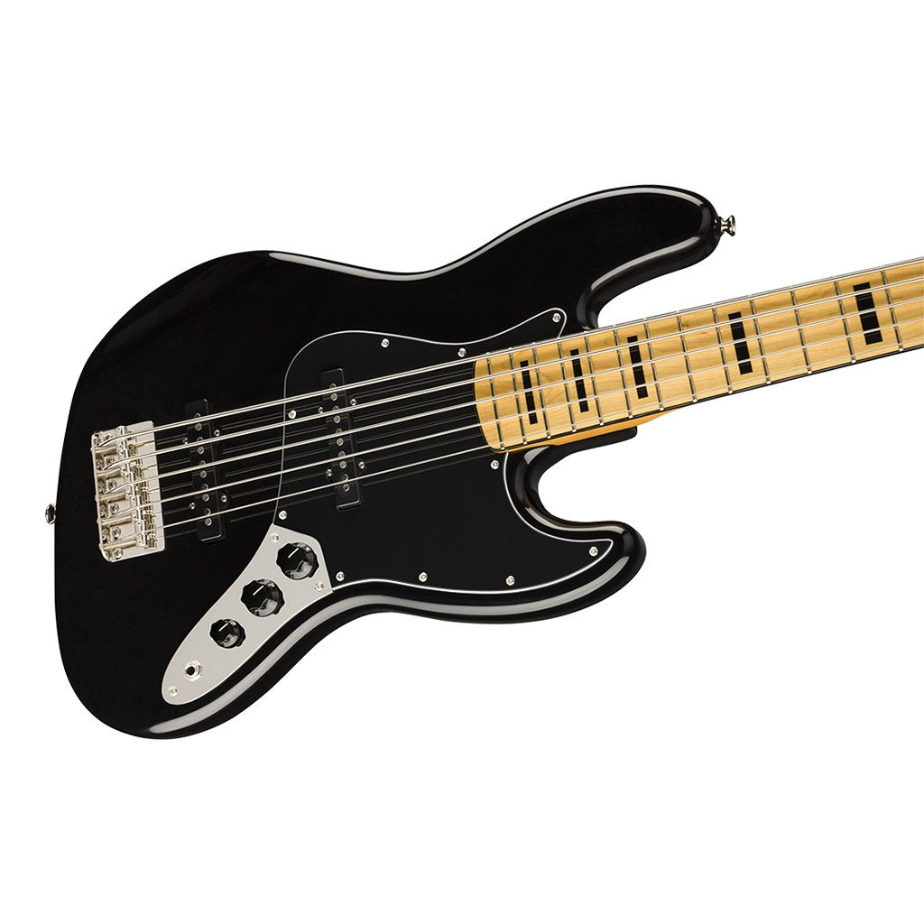 Squier Classic Vibe 70's Jazz Bass V - Black - Maple