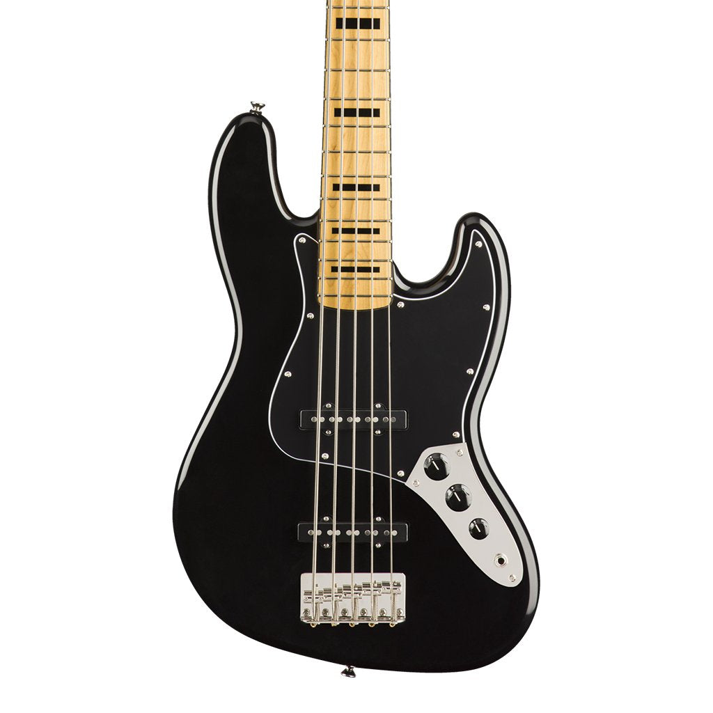 Squier Classic Vibe 70's Jazz Bass V - Black - Maple