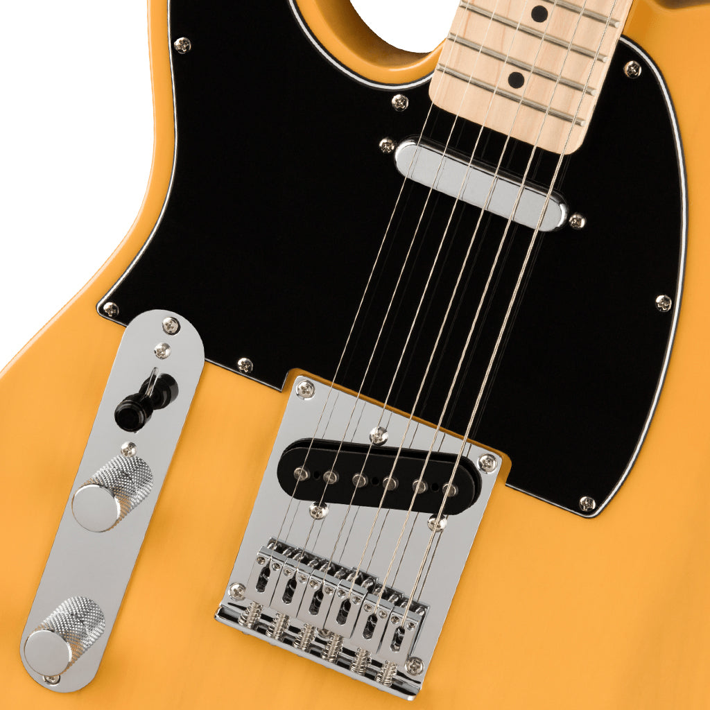 Squier Affinity Series Telecaster Left Handed Maple Fingerboard BPG Butterscotch Blonde