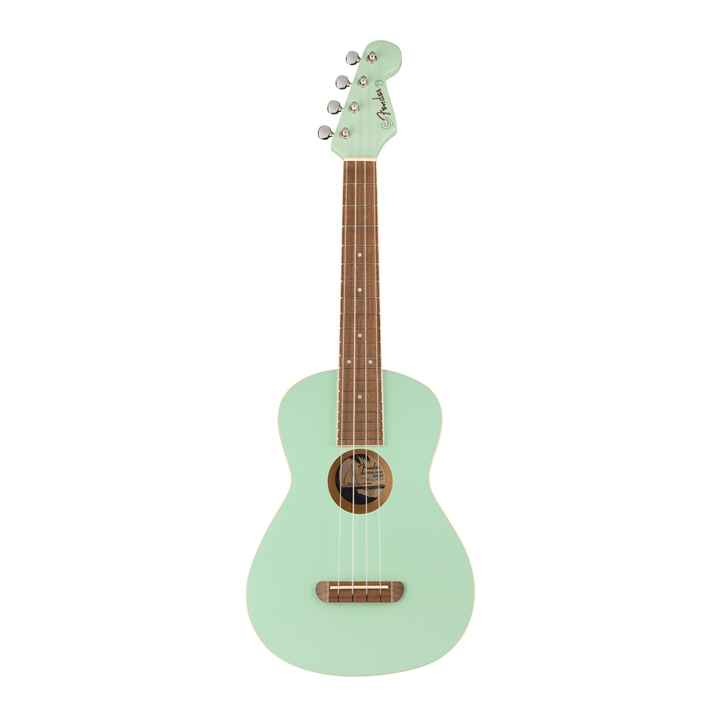 Fender Avalon Tenor Ukulele Walnut Fingerboard Surf Green
