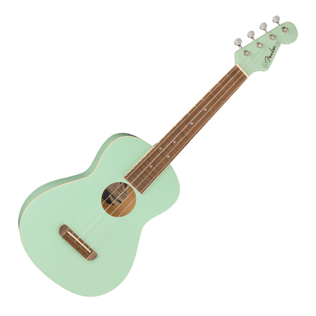 Fender Avalon Tenor Ukulele Walnut Fingerboard Surf Green