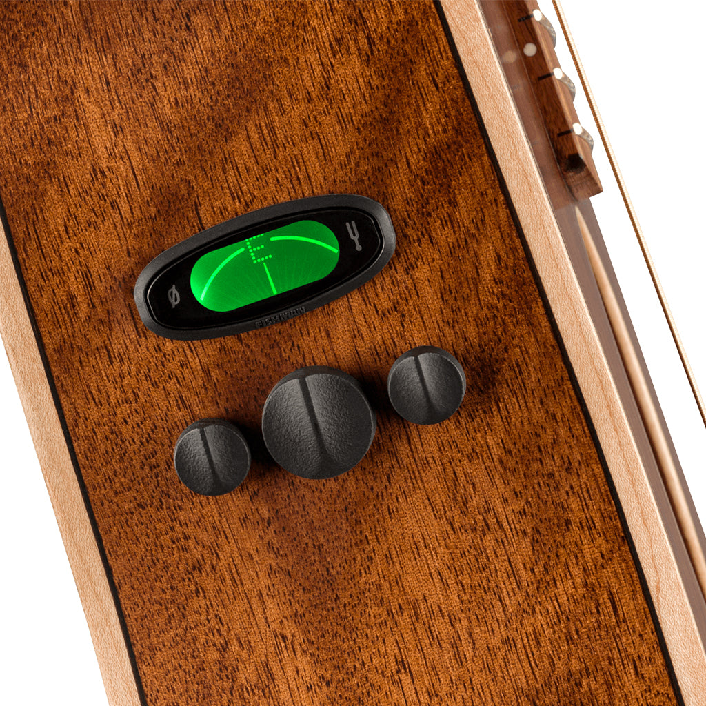 Fender Malibu Special with Bag, All Mahogany, Pau Ferro Fingerboard, Natural-Sky Music