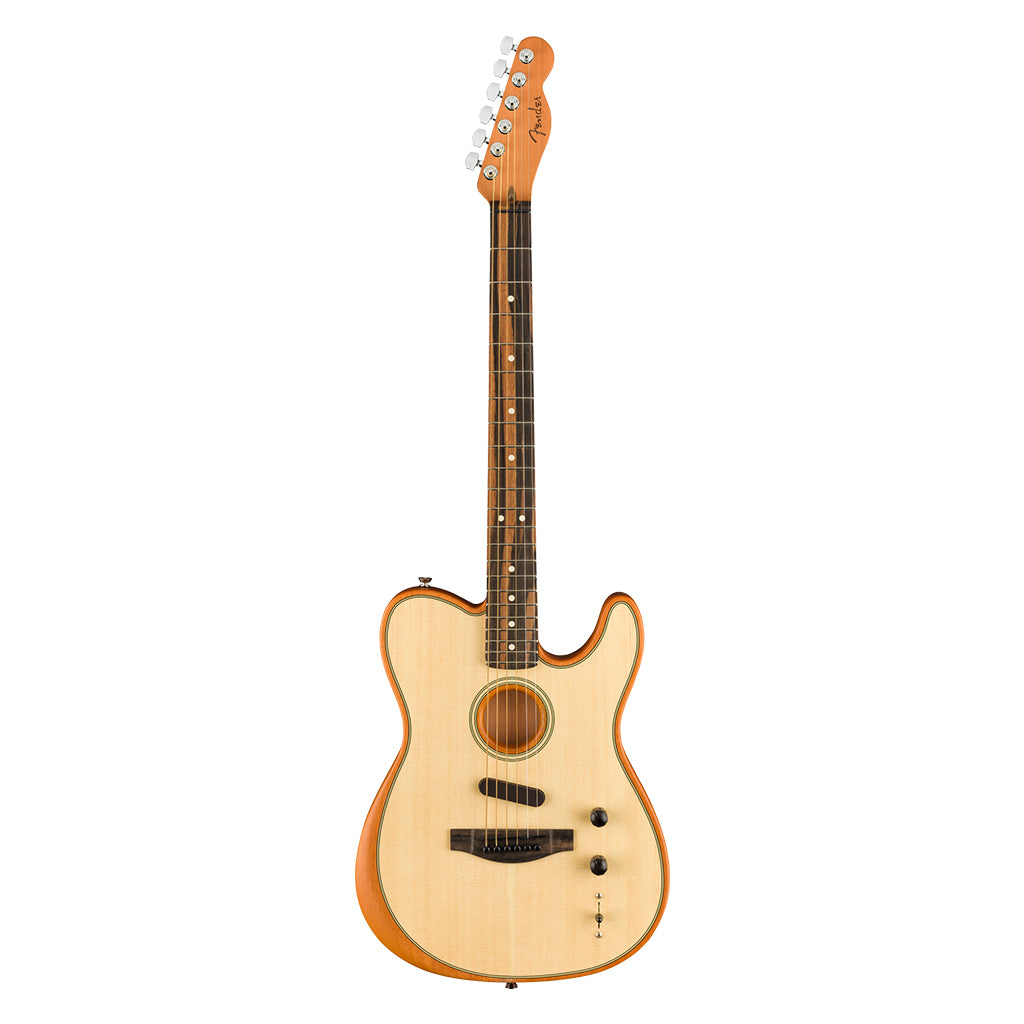 Fender American Acoustasonic Telecaster Ebony Fingerboard Natural