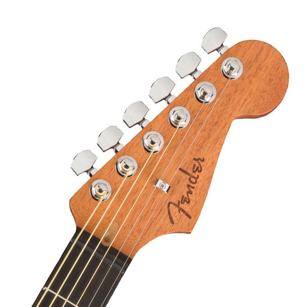 Fender American Acoustasonic Strat Ebony Fingerboard Transparent Sonic Blue