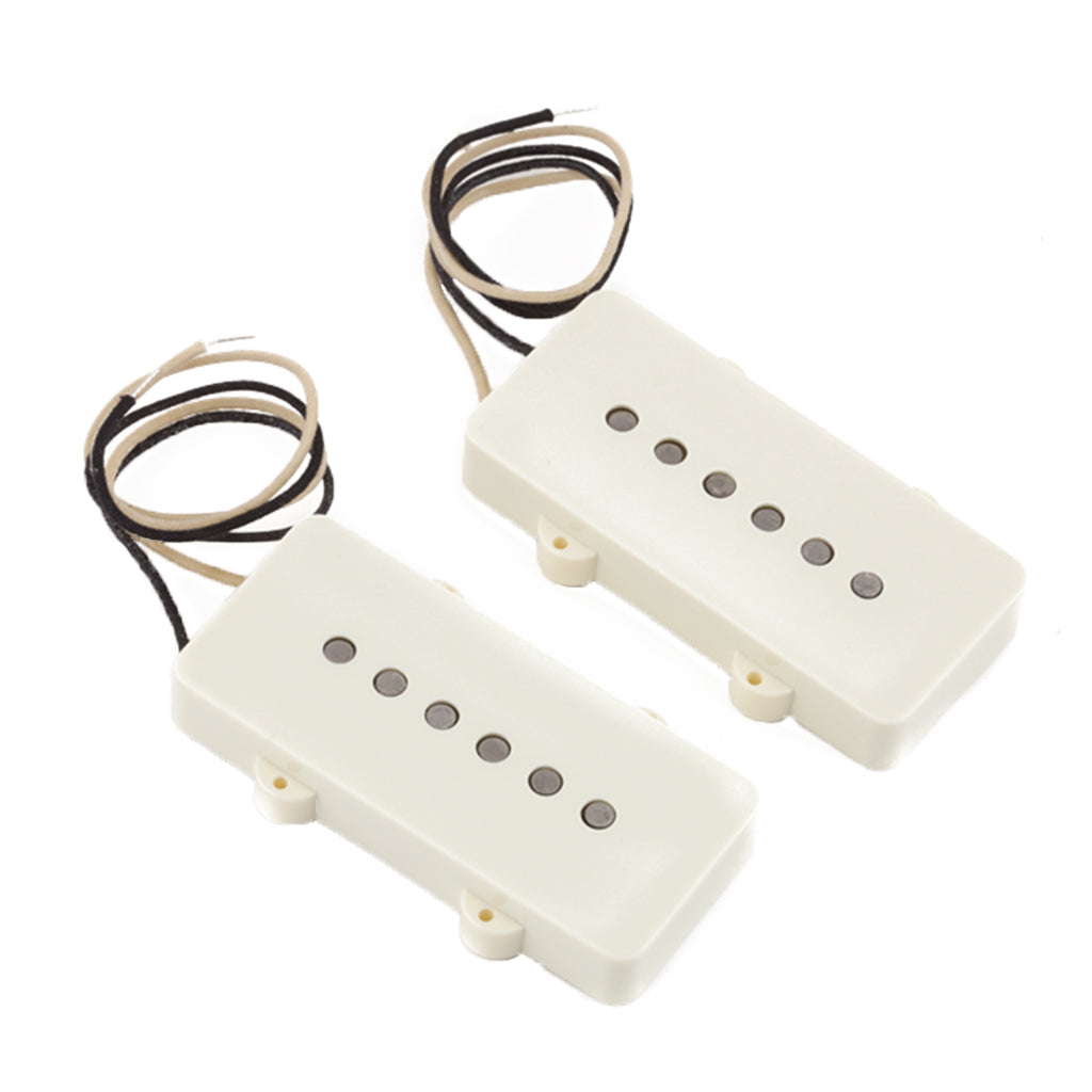 Fender Pure Vintage 65 Jazzmaster Pickup Set Vintage White 2