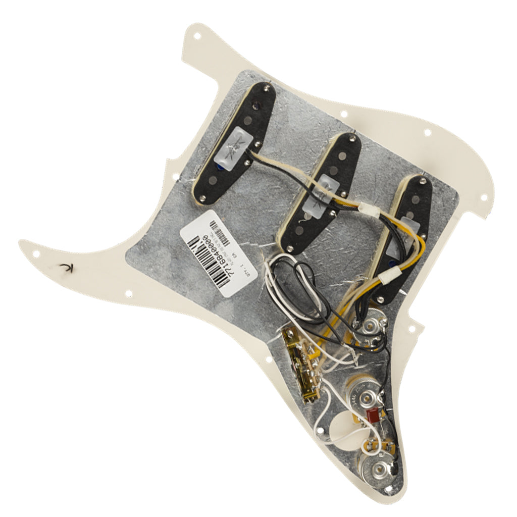 Fender Pre Wired Strat Pickguard Custom Shop Fat 50s SSS Tortoise Shell 11 Hole PG
