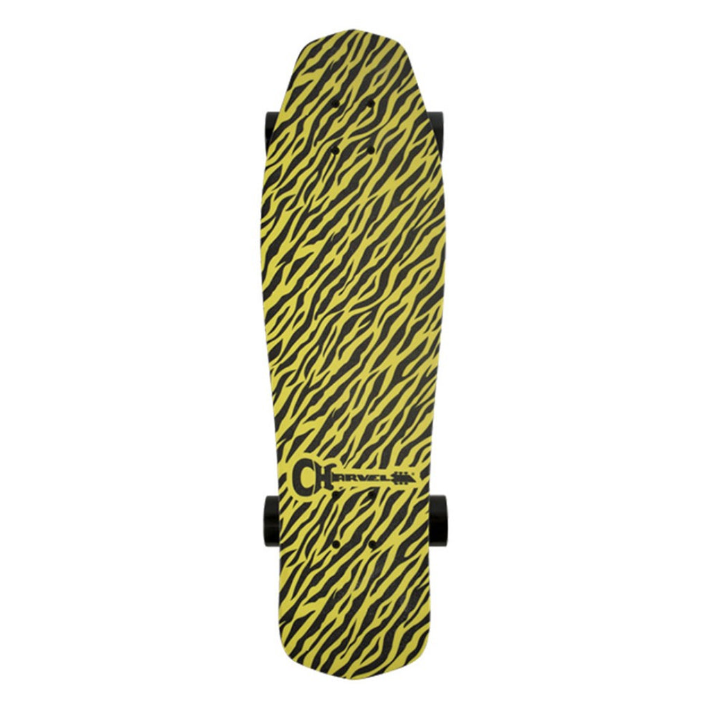 Charvel - Yellow Bengal Skateboard - by Aluminati