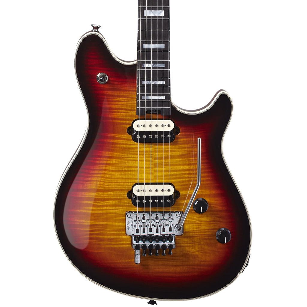EVH Wolfgang USA - Ebony Fretboard - 3 Colour Sunburst-Sky Music