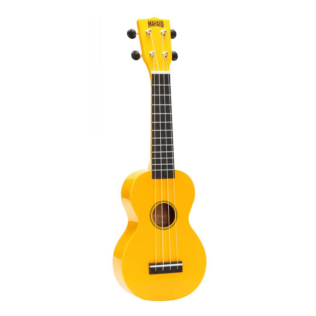 Mahalo Rainbow Soprano Ukulele - Yellow
