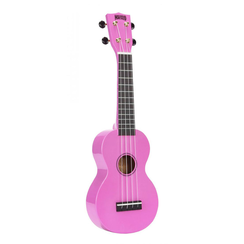 Mahalo Rainbow Soprano Ukulele - Pink