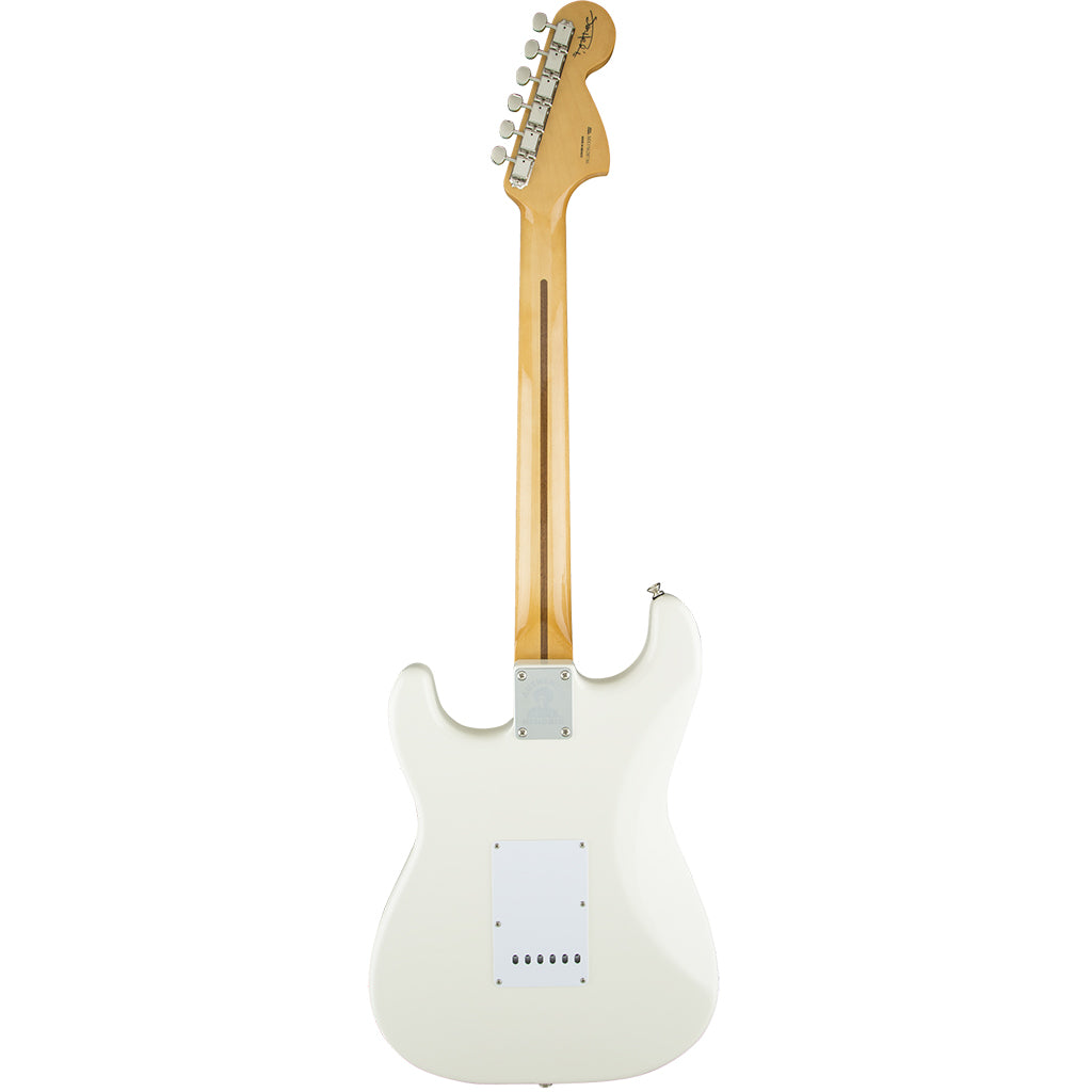 Fender Jimi Hendrix Stratocaster - Olympic White- Maple Neck - Back