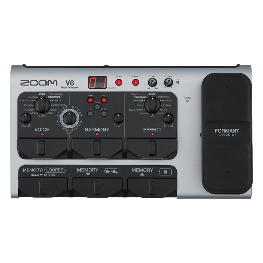 Zoom - V6 - Multi Effects Vocal Processor