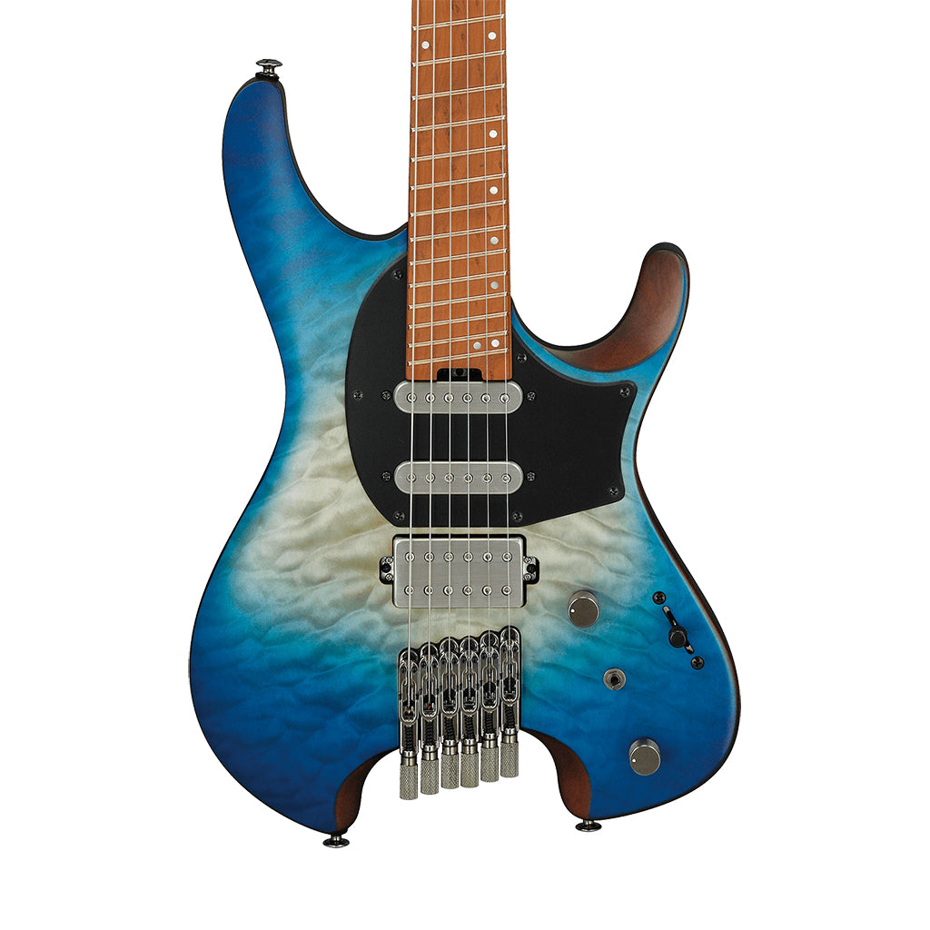 Ibanez - QX54QM Quest Premium Electric Guitar - Blue Sphere Burst Matte-Sky Music