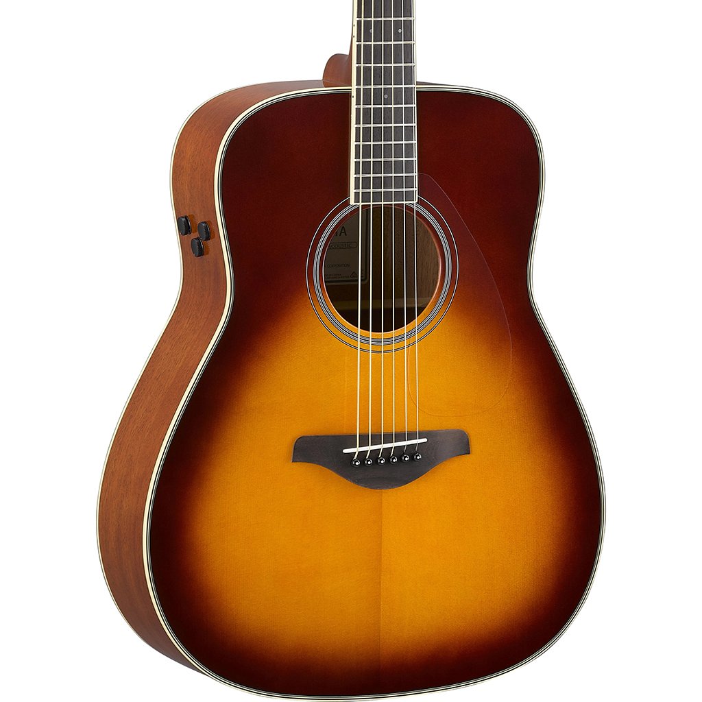 Yamaha FGTA Transacoustic - Brown Sunburst