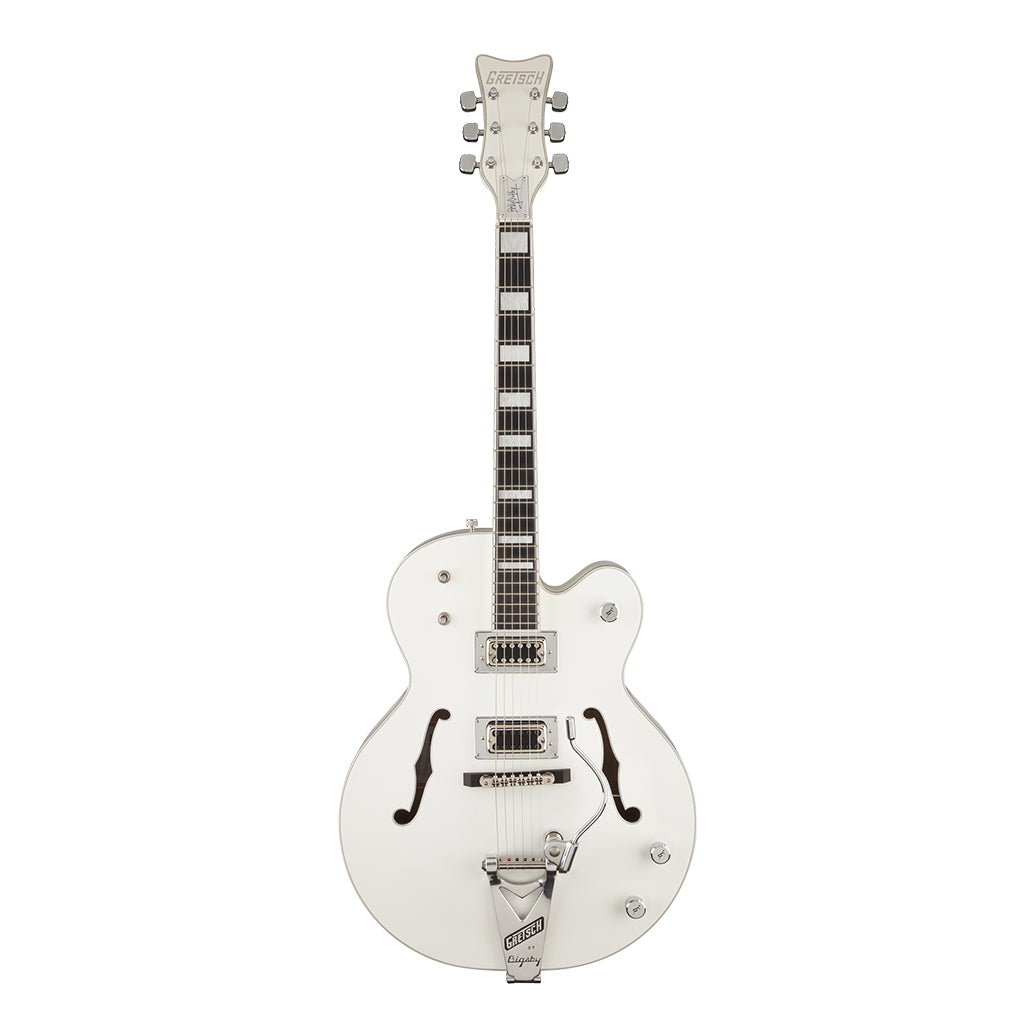 Gretsch G7593T Billy Duffy Signature Falcon with Bigsby Ebony Fingerboard White Lacquer