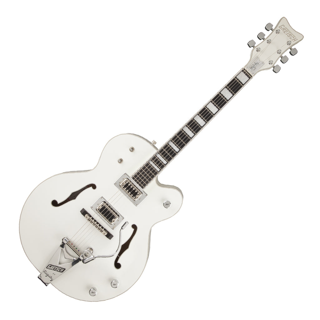 Gretsch G7593T Billy Duffy Signature Falcon with Bigsby Ebony Fingerboard White Lacquer
