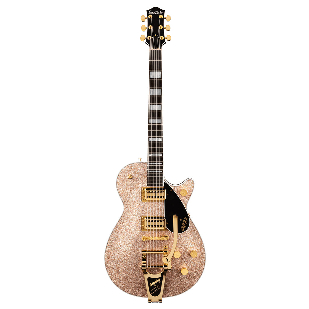 Gretsch G6229TG Limited Edition Players Edition Sparkle Jet BT with Bigsby and Gold Hardware Ebony Fingerboard Champagne Sparkle