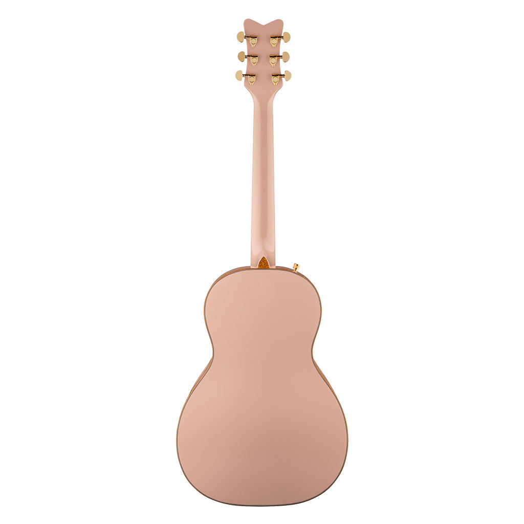 Gretsch G4021E Rancher Penguin Parlour Acoustic Electric Shell Pink