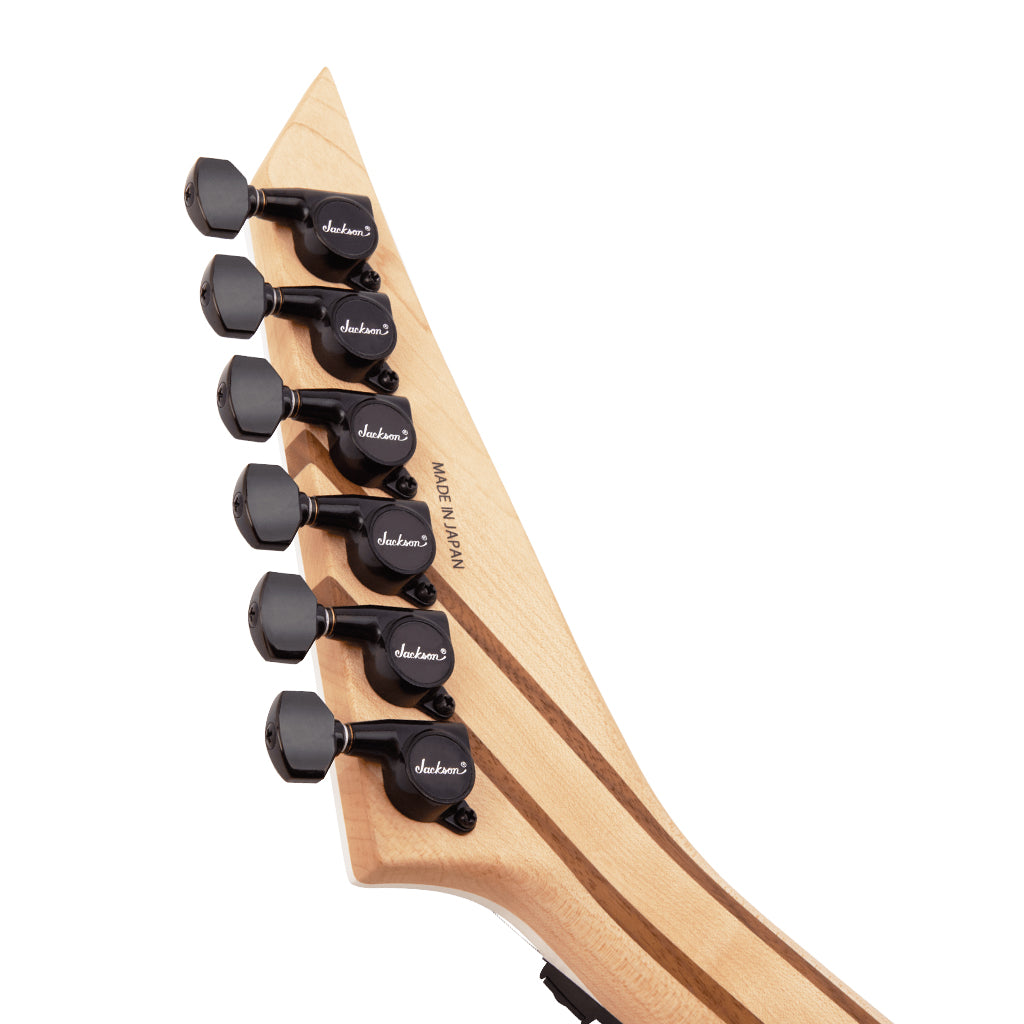 Jackson MJ Series Dinky DKRP Ebony Fingerboard Transparent Blue Burst