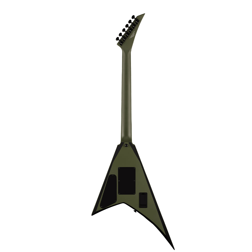 Jackson X Series Rhoads RRX24 Laurel Fingerboard Matte Army Drab with Black Bevels