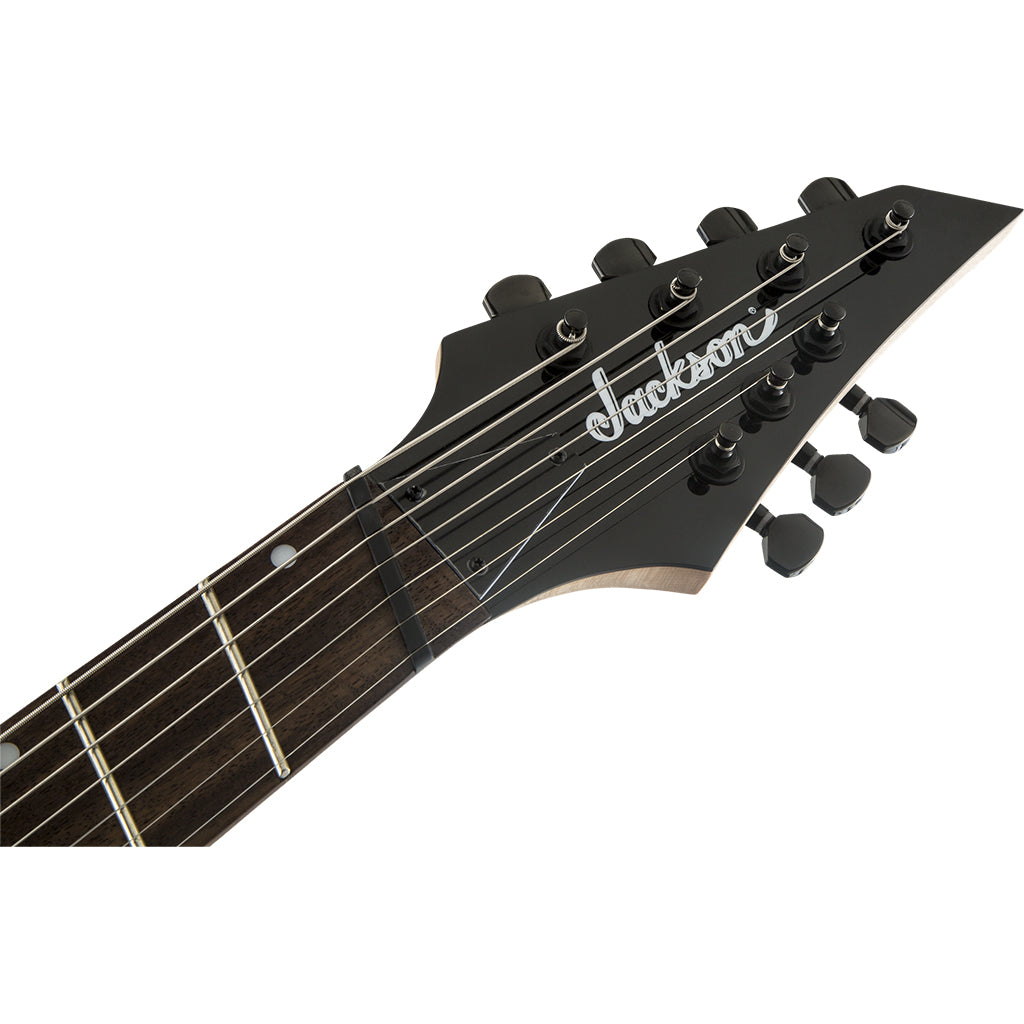 Jackson X Series Dinky DKAF7 MS 7 String Multi Scale- Gloss Black - Laurel Fretboard