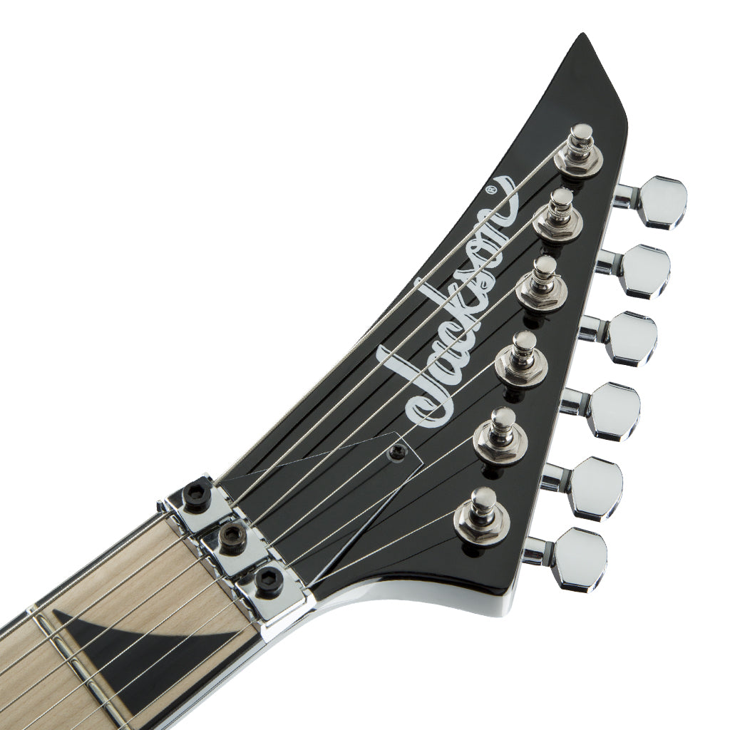 Jackson X Series Rhoads RRX24M Maple Fingerboard Snow White with Black Pinstripes