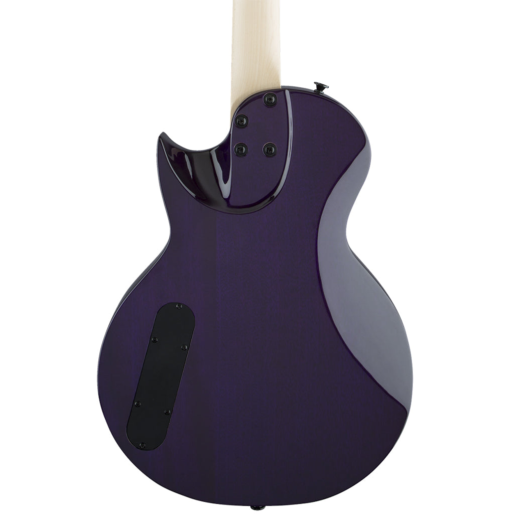 Jackson JS Series Monarkh SC JS22Q - Transparent Purple Burst - Amaranth Fingerboard