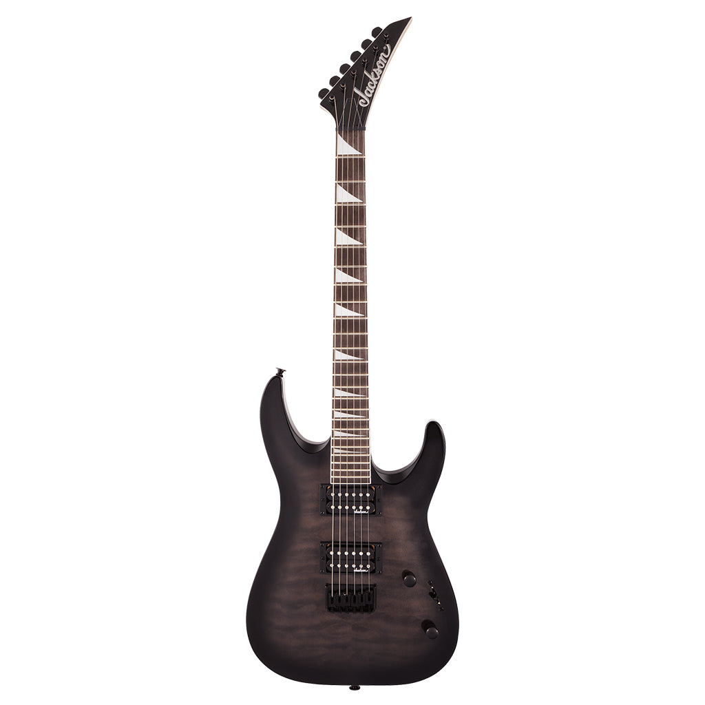 Jackson JS Series Dinky Arch Top JS32Q DKA HT Amaranth Fingerboard Transparent Black Burst
