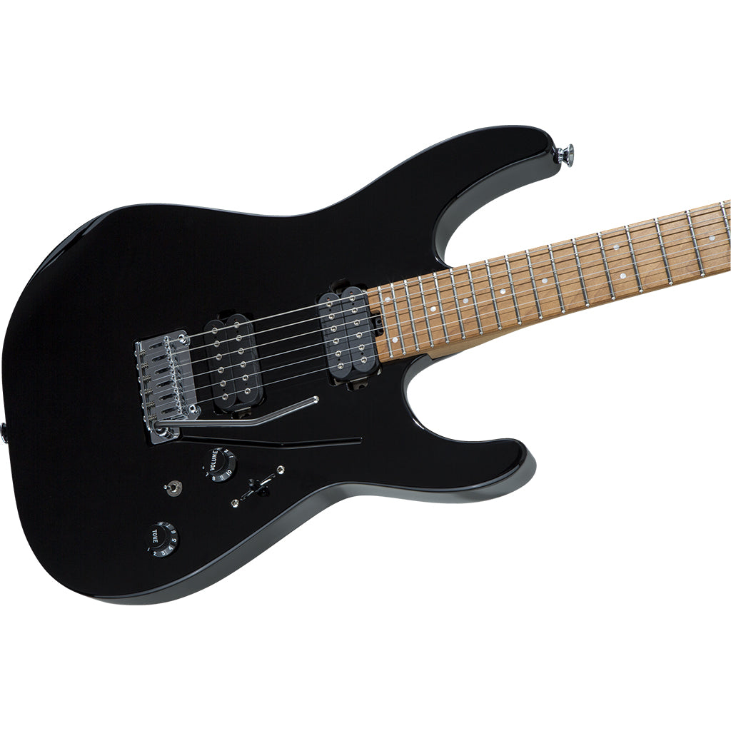 Charvel Pro Mod DK24 - Gloss Black - Caramelized Maple Fingerboard