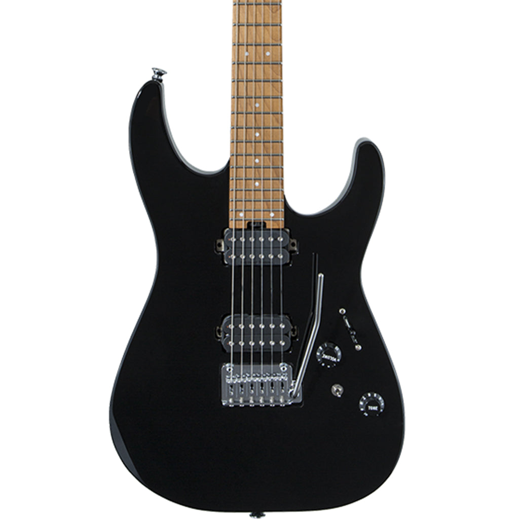 Charvel Pro Mod DK24 - Gloss Black - Caramelized Maple Fingerboard