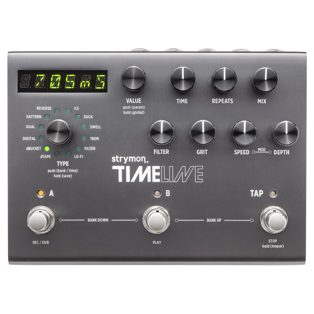 Strymon - TimeLine Multi-Dimensional Delay Effect Pedal-Sky Music