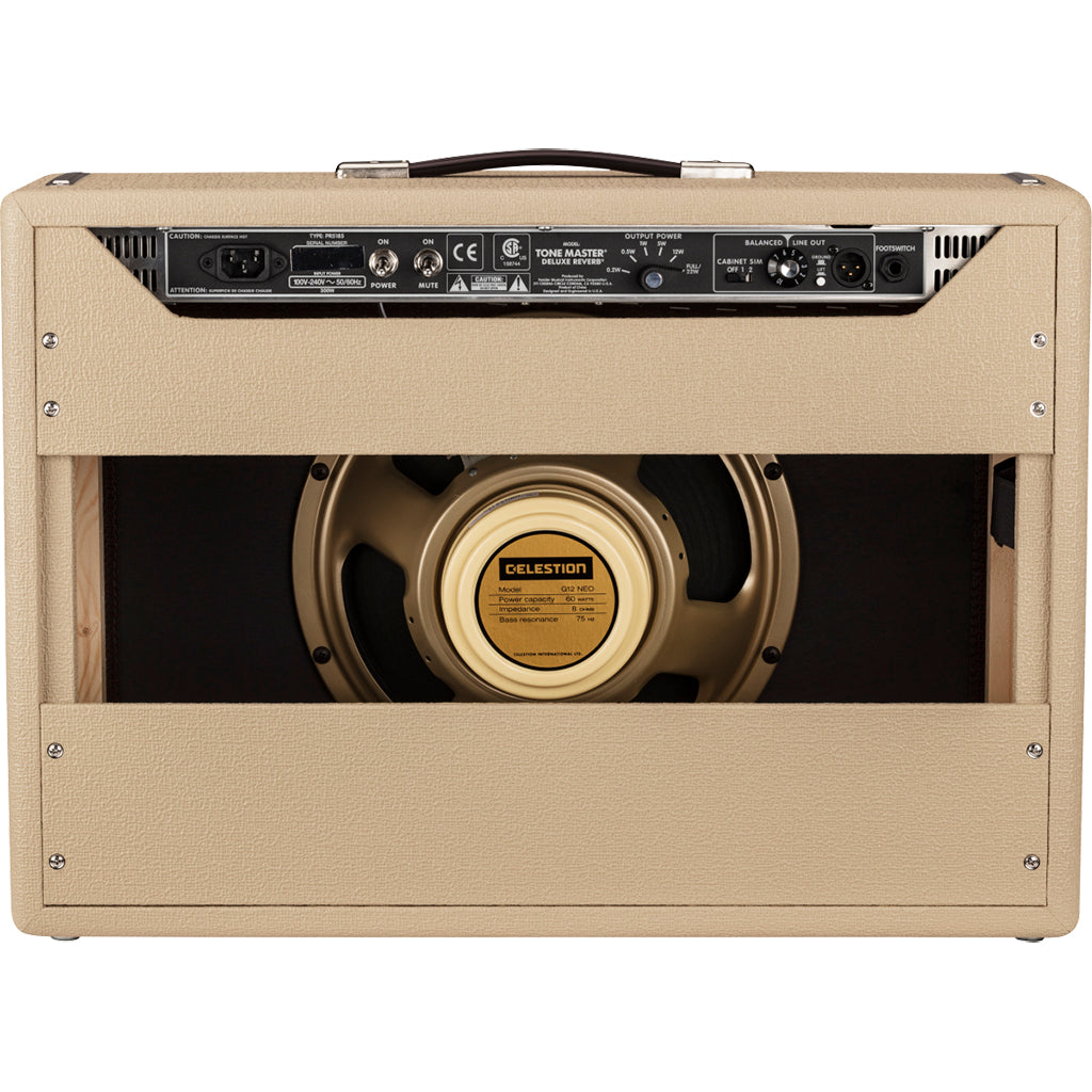 Fender - Tone Master® Deluxe Reverb® - Blonde, 240V AUS