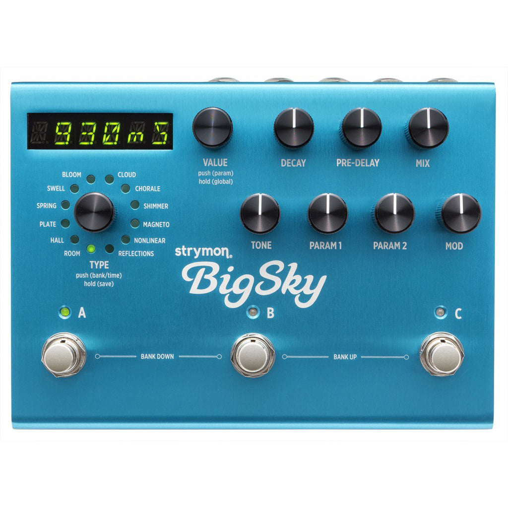 Strymon - BigSky Multidimensional Reverb Effect Pedal-Sky Music