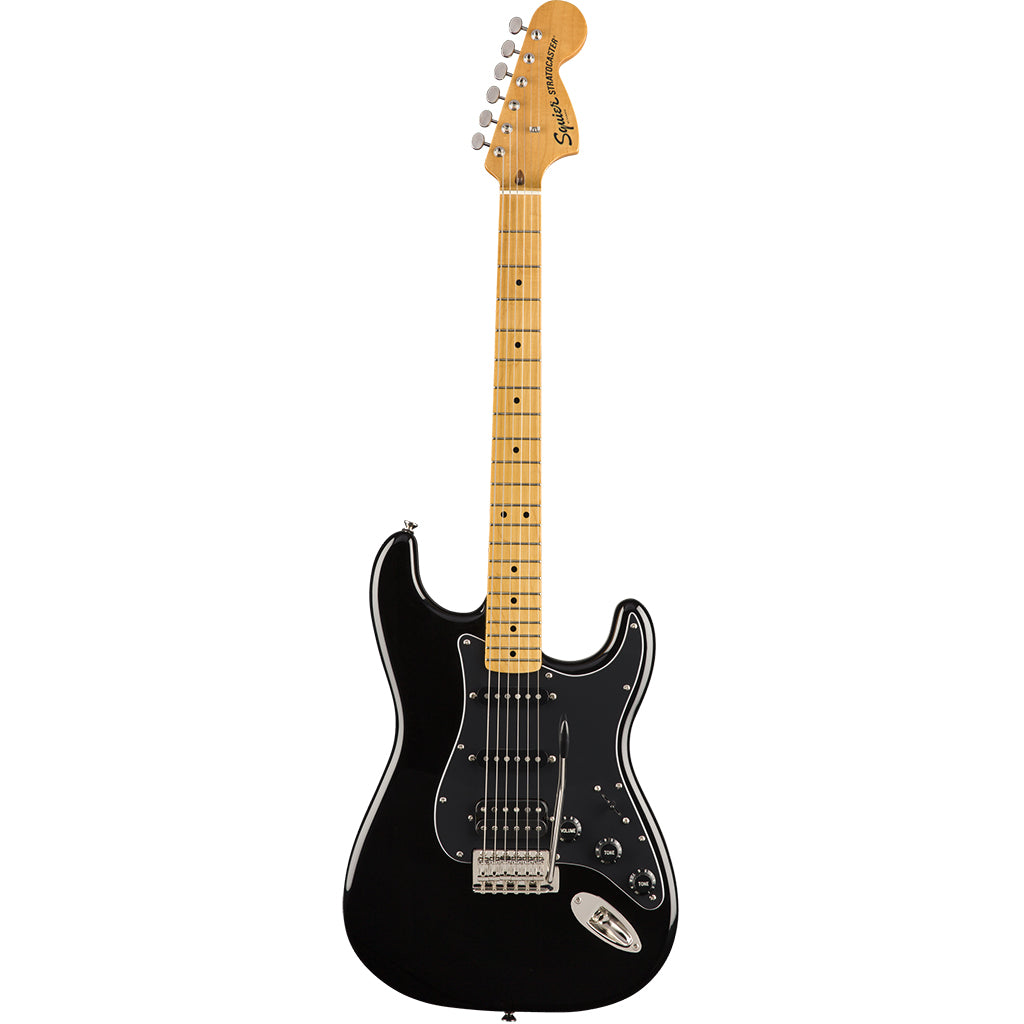 Squier Classic Vibe 70s Stratocaster HSS - Black - Maple Neck