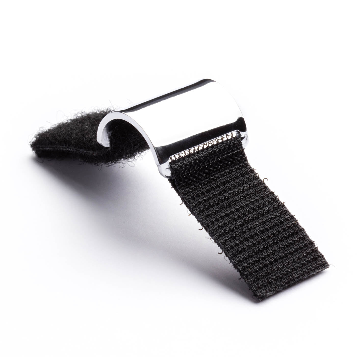 Jim Dunlop J229 Shy Chrome Slide With Velcro Strap - Short