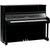 Yamaha U1J Upright Piano - Polished Ebony Chrome