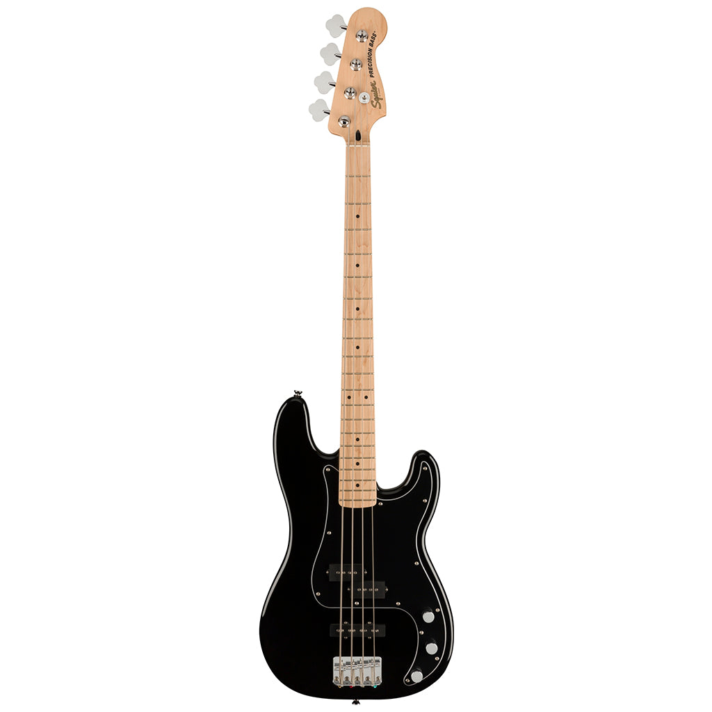 Squier Affinity Series Precision Bass PJ Pack Maple Fingerboard Black Gig Bag Rumble 15 240V AU