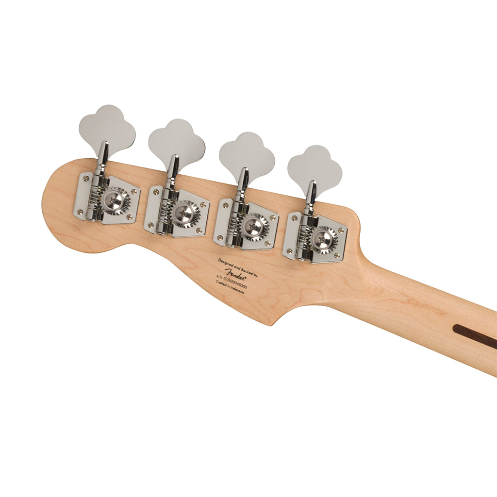 Squier Affinity Series Precision Bass PJ Pack Maple Fingerboard Black Gig Bag Rumble 15 240V AU