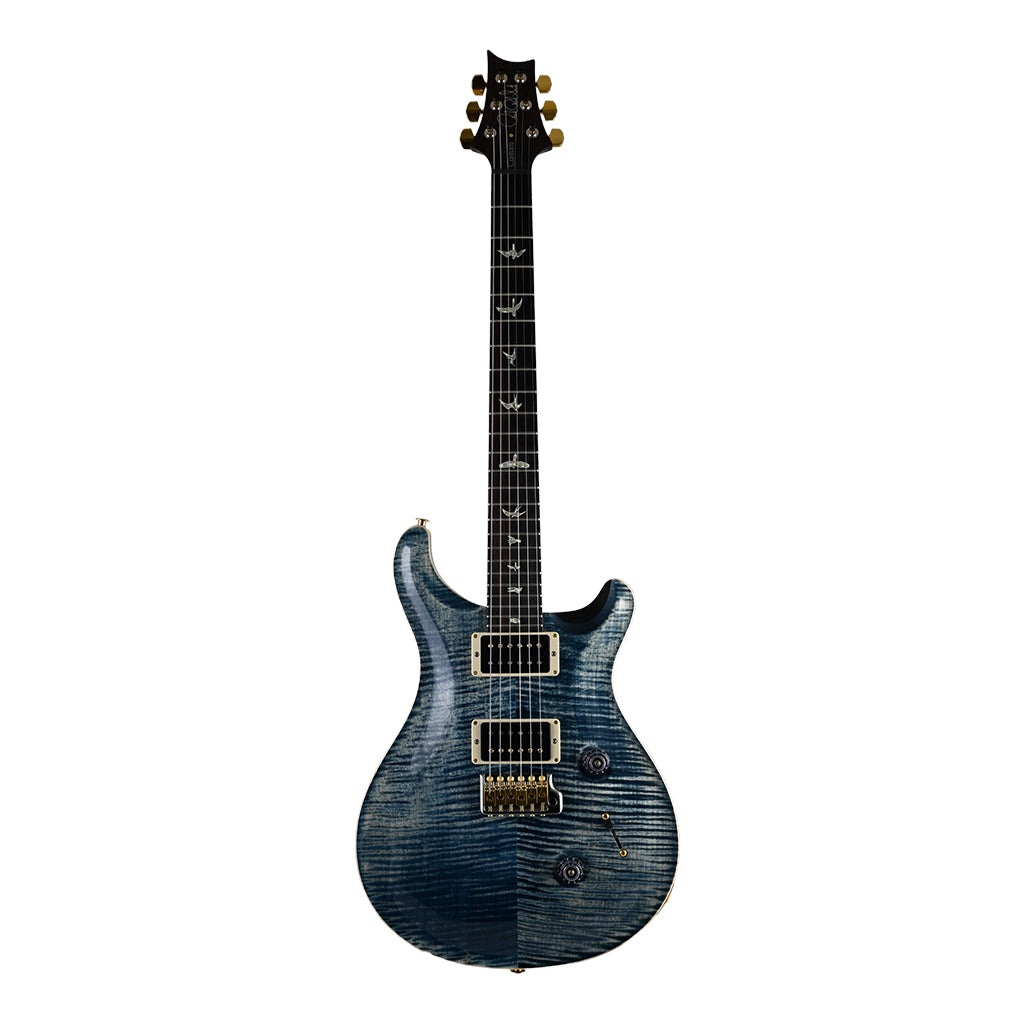 PRS Custom 24 10 Top Faded Whale Blue Pattern Thin Neck