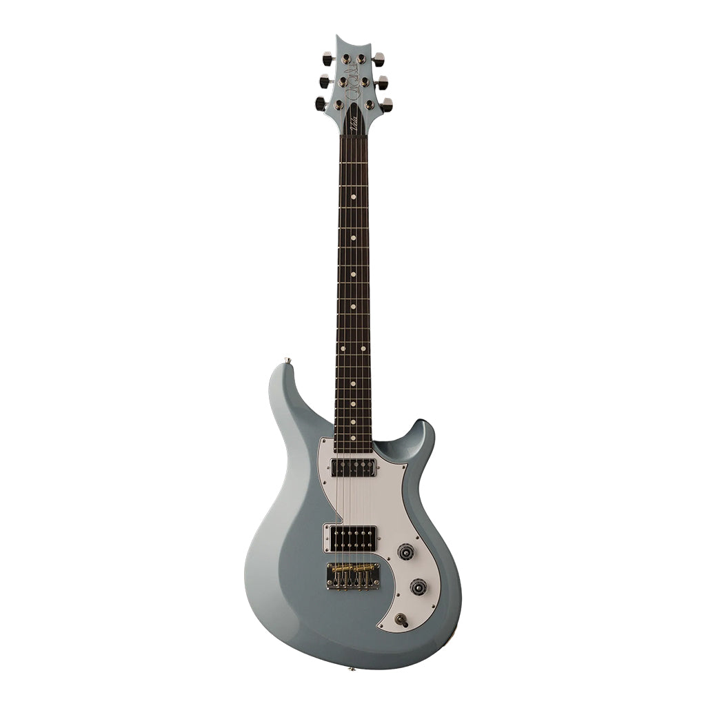 PRS S2 Vela Frost Blue Metallica Dot inlay