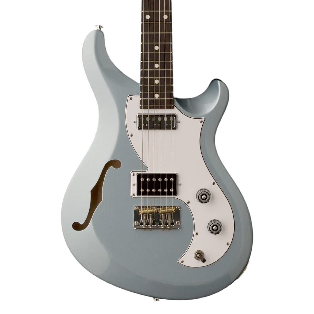PRS S2 Vela Semi Hollow Frost Blue Metallic Dot Inlay