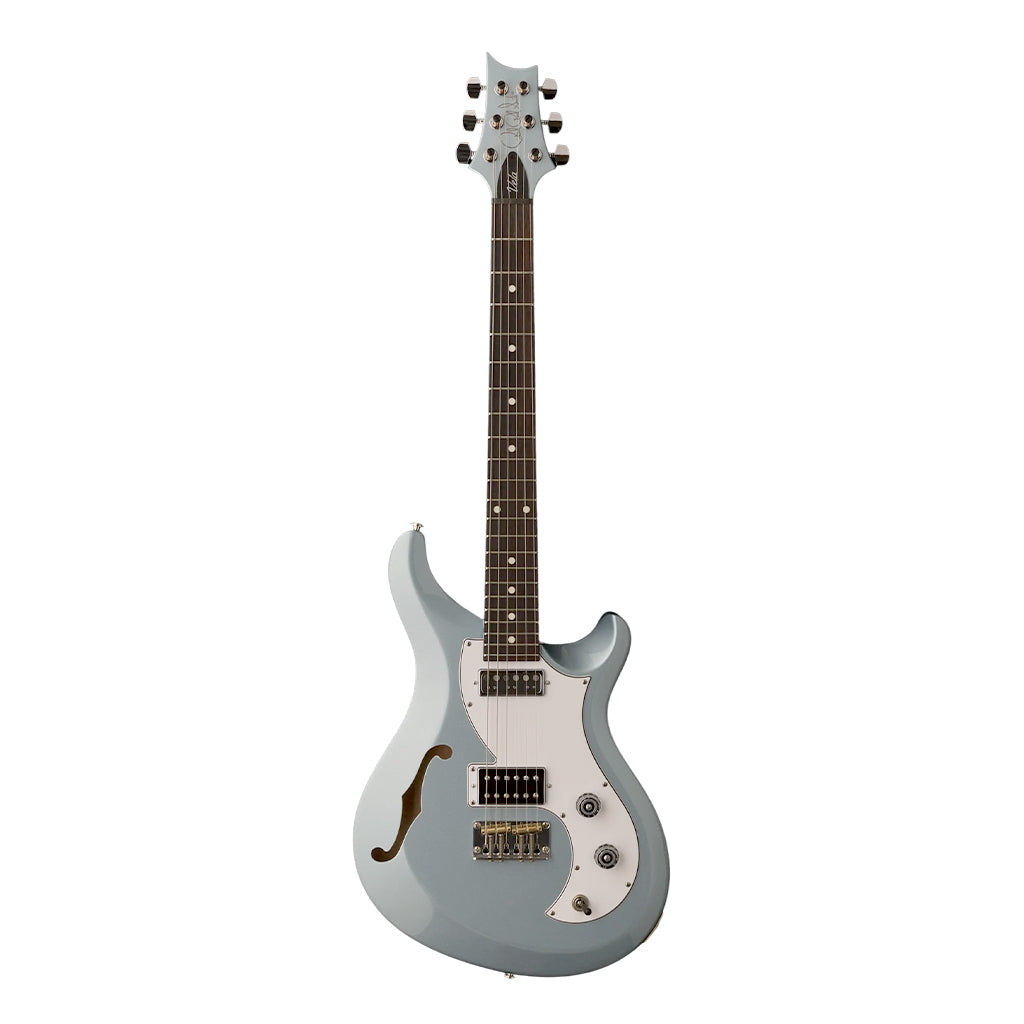 PRS S2 Vela Semi Hollow Frost Blue Metallic Dot Inlay