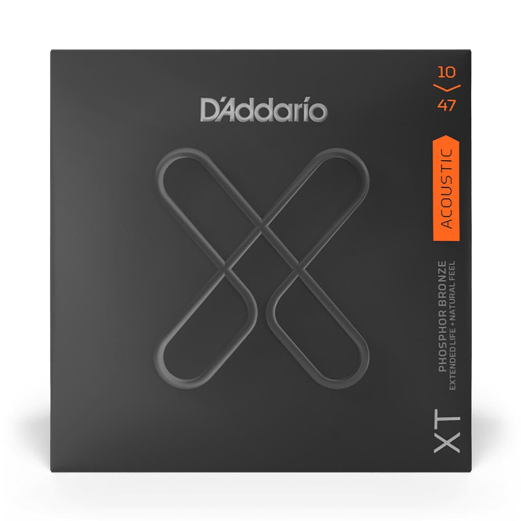 D'Addario - XTAPB1047 - XT Acoustic Phosphor Bronze X Light 10-47 - Acoustic Guitar Strings