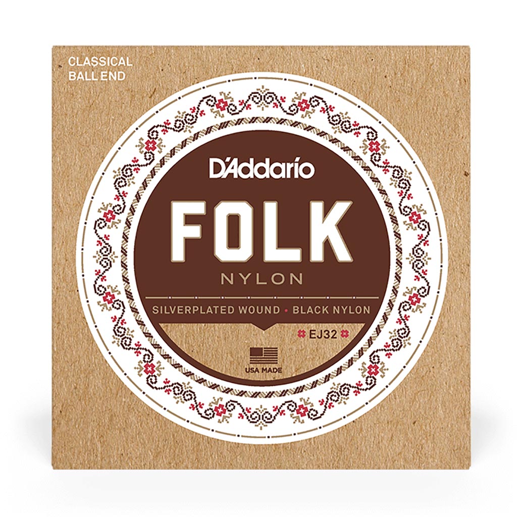 D'Addario - EJ32 - Nylon Ball End 28-45 - Classical Guitar Strings