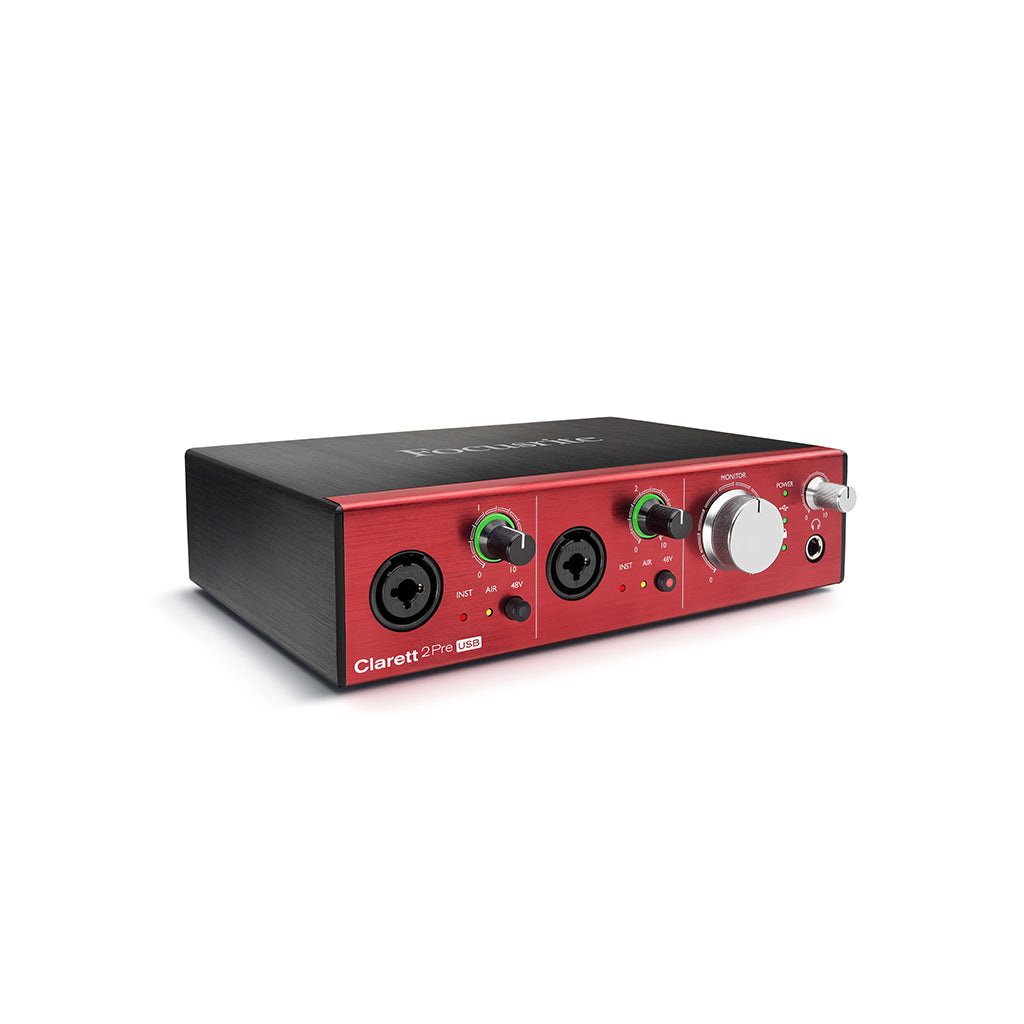 Focusrite Clarrett 2Pre USB 10 in 4 out Audio Interface