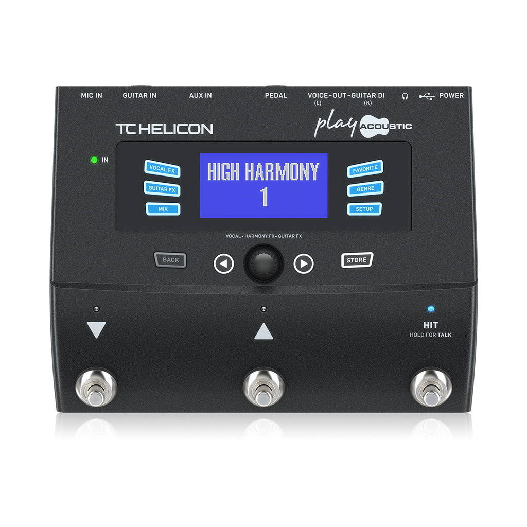 TC Helicon - Play Acoustic - Vocal Processor Pedal