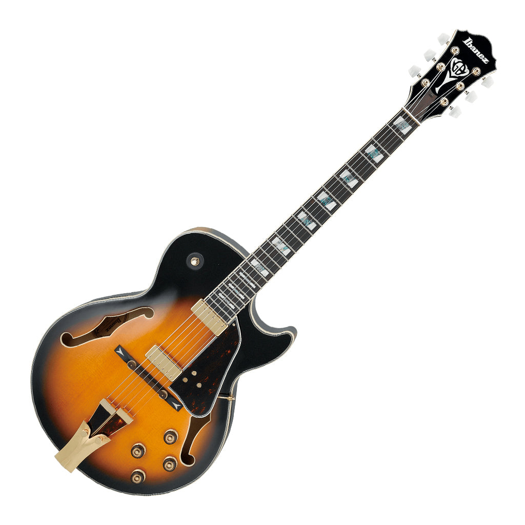 Ibanez GB10SE George Benson Archtop Brown Sunburst
