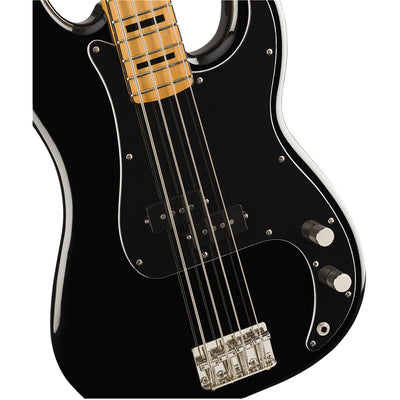 Squier Classic Vibe 70s Precision Bass Black Maple Neck